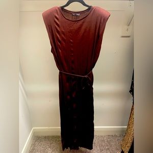 NWOT Zara, Full-Length Dress. Size Medium